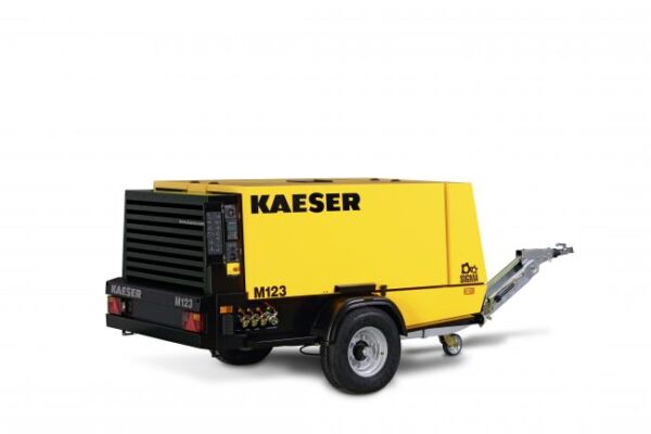 405 cfm 14 bar Kaeser M123 Diesel Portable Air Compressor