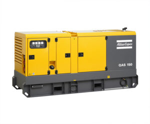 150kVA Atlas Copco QAS150 Diesel Generator
